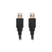 Lanberg USB-A M/M 3.0 cable 1m black - USB<<<LANBERG кабели<<<LANBERG<<<PolyComp&&&USB cablesKBA-USB<<<Cables