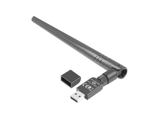 Lanberg USB Adapter Wireless Network Card NC-0300-WIE N300 - Адаптери<<<LANBERG адаптери конектори и