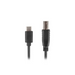 Lanberg USB-C (M) -> USB-B (M) 2.0 ferrite cable 3m black - USB<<<LANBERG кабели<<<LANBERG<<<PolyComp&&&Компютърни