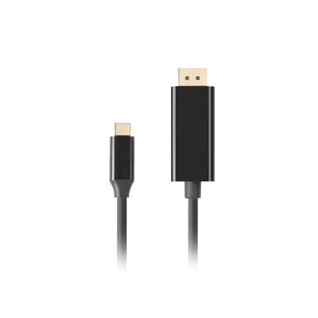 Lanberg USB-C (M) -> Displayport(M) 1.2 4K 60hz cable 3m black - Видео<<<LANBERG кабели<<<LANBERG<<<PolyComp&&&USB