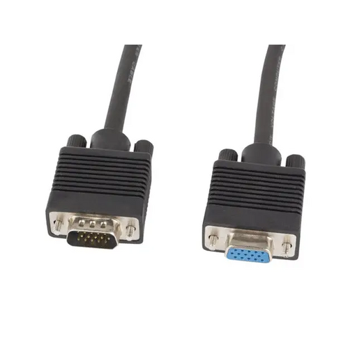 Lanberg VGA M/F extension cable 1.8m shielded ferrite black - Видео<<<LANBERG кабели<<<LANBERG<<<PolyComp&&&VGA