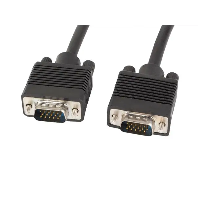 Lanberg VGA M/M cable 15m dual-shielded 2x ferrite black - Видео<<<LANBERG кабели<<<LANBERG<<<PolyComp&&&VGA