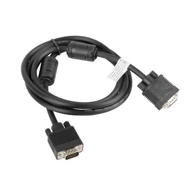 Lanberg VGA M/M cable 3m dual-shielded 2x ferrite black - Видео<<<LANBERG кабели<<<LANBERG<<<PolyComp&&&VGA