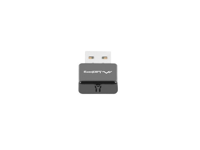 Lanberg Wireless Network Card USB NC-0300-WI N300 2x Internal Antenna - Адаптери<<<LANBERG адаптери конектори и