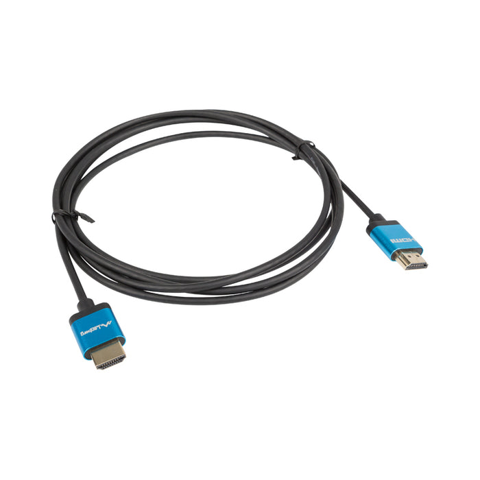 Lanberg HDMI M/M V2.0 4K cable 1m, slim, black