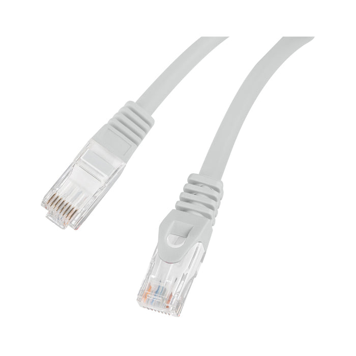 Lanberg patchcord CAT.6 UTP LSZH CCA 3m Fluke Passed, Grey