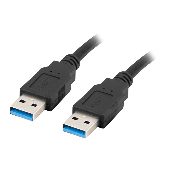 Lanberg USB-A (M) -> USB-A (M) 3.0 cable 1.8m, black