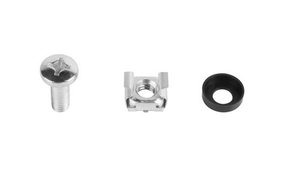 Lanberg 19" Mounting Screws Set (Basket, Washer, Screw) 10 Pcs