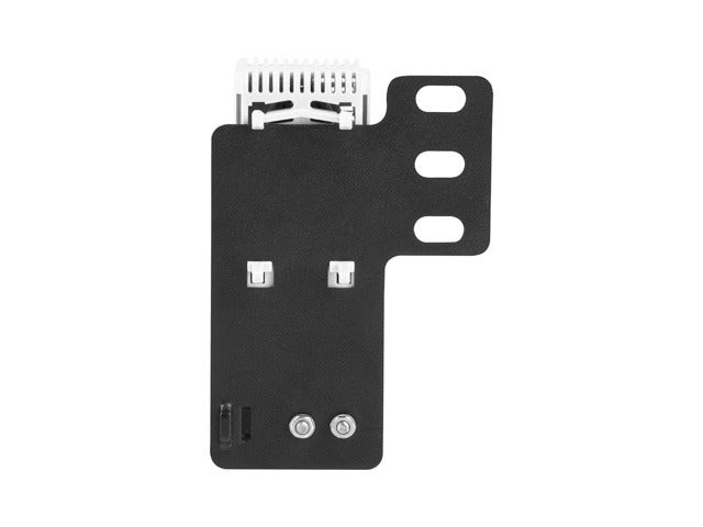 Lanberg closed-loop thermostat 10A for rack cabinets with 19" ear and terminal block, grey