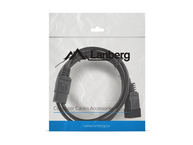 Lanberg EXTESION CABLE IEC 320 C19 / C20 1.8m VDE, black