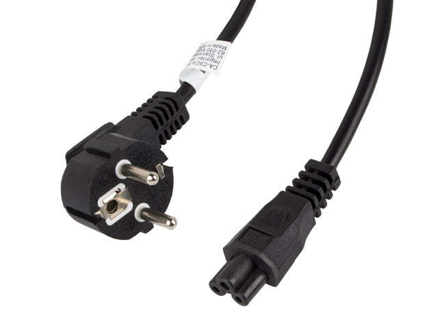 Lanberg CEE 7/7 (MICKEY) -> IEC 320 C5 power cord 3m VDE, black