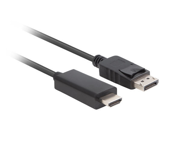 Lanberg display port (M) V1.1 -> HDMI (M) cable 1.8m, black