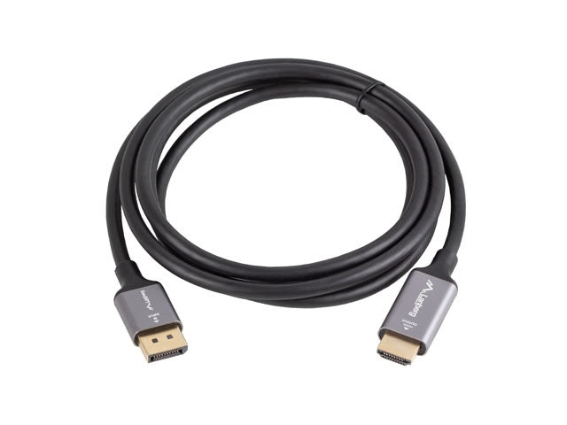 Lanberg display port (M)  -> HDMI(M) cable 1.8m, black