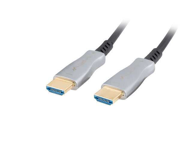 Lanberg HDMI M/M v2.0 cable 10m optical black aoc