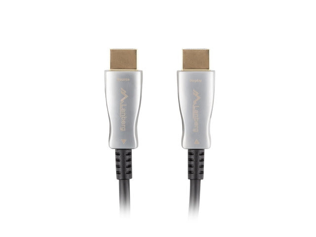 Lanberg HDMI M/M v2.0 cable 30m optical black aoc