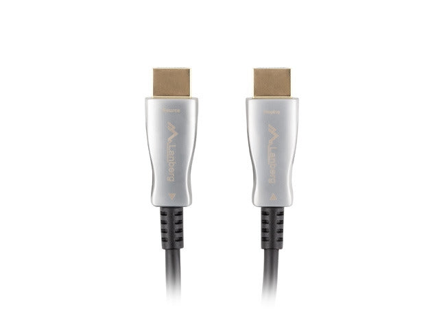 Lanberg HDMI M/M v2.0 cable 50m optical black aoc