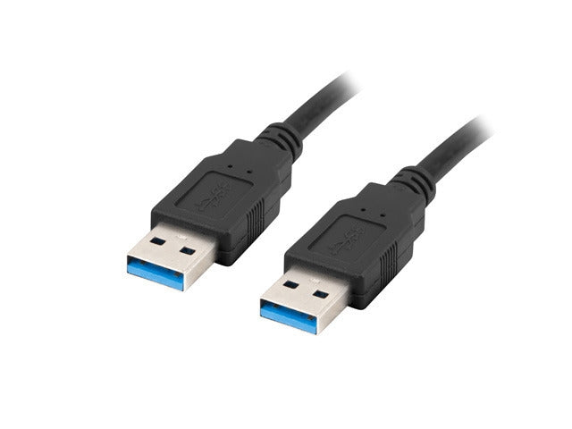 Lanberg USB-A (M) -> USB-A (M) 3.0 cable 1.8m, black