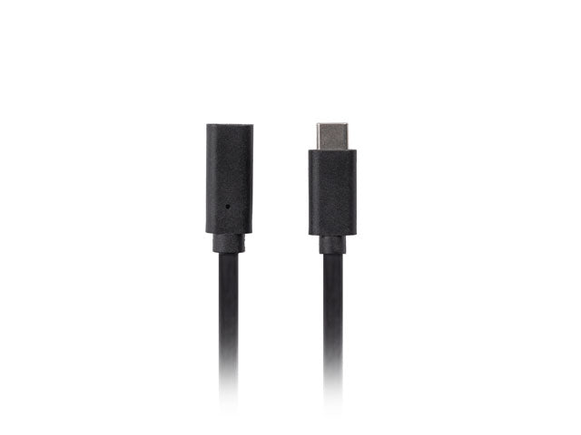 Lanberg USB-C M/F 3.1 cable 1.5m, Black