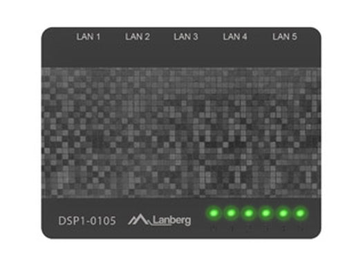 Lanberg switch DSP1-0105 5-port, 100MB/s