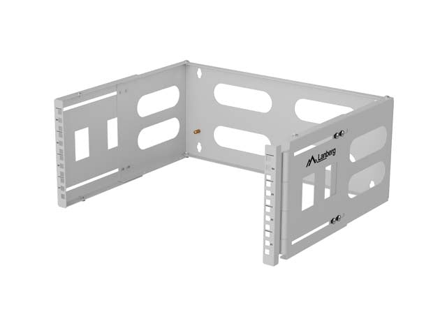 Lanberg Folding Bracket, wall-mount 19" 4U 497x400/240, Grey