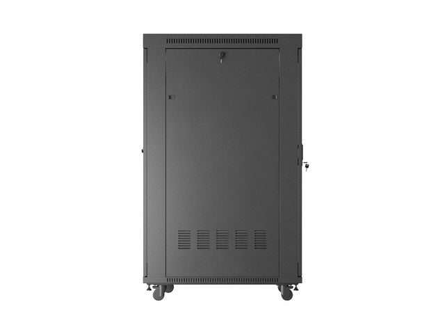 Lanberg rack cabinet 19" free-standing 32U/600X1000 (FLAT PACK) with glass door LCD black