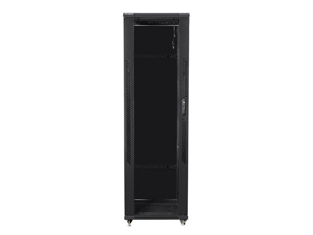 Lanberg rack cabinet 19" free-standing 42U / 600x1000 self-assembly flat pack, black
