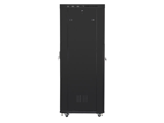 Lanberg rack cabinet 19" free-standing 42U/600x1000 (flat pack) with mesh door lcd black v2