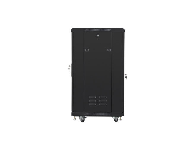 Lanberg rack cabinet 19" free-standing 22U/600x600 (flat pack) black