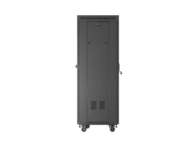 Lanberg rack cabinet 19" free-standing 32U/600X600 (FLAT PACK) with mesh door LCD black