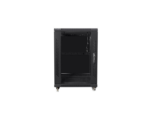 Lanberg rack cabinet 19" free-standing 15U/600x800 (flat pack) black