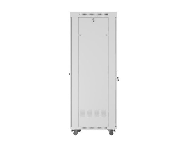 Lanberg rack cabinet 19" free-standing 42U/600x800 (flat pack) with glass door lcd grey v2