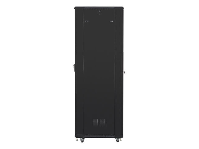 Lanberg rack cabinet 19" free-standing 37U / 800x800 self-assembly flat pack, black