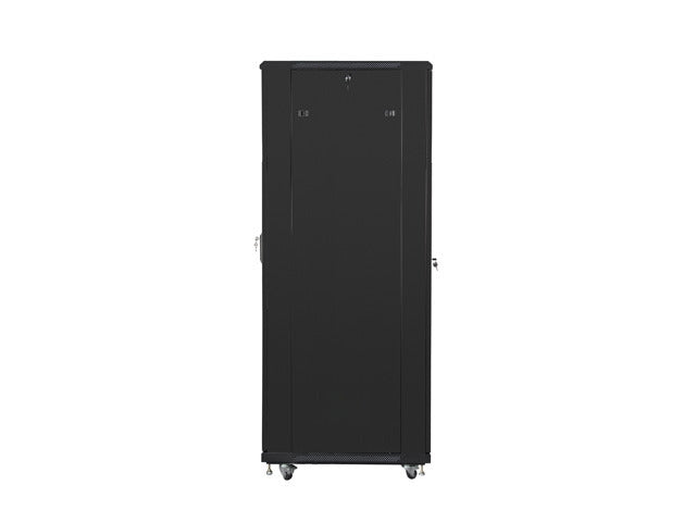 Lanberg rack cabinet 19" free-standing 42U / 800x800 self-assembly flat pack with mesh door, black