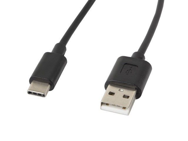 Lanberg USB-C(M) ->  USB-A (M) 2.0 cable 1.8m, black