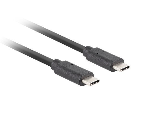Lanberg USB-C M/M 3.1 gen 2 cable 1m 10GB/s pd100w black