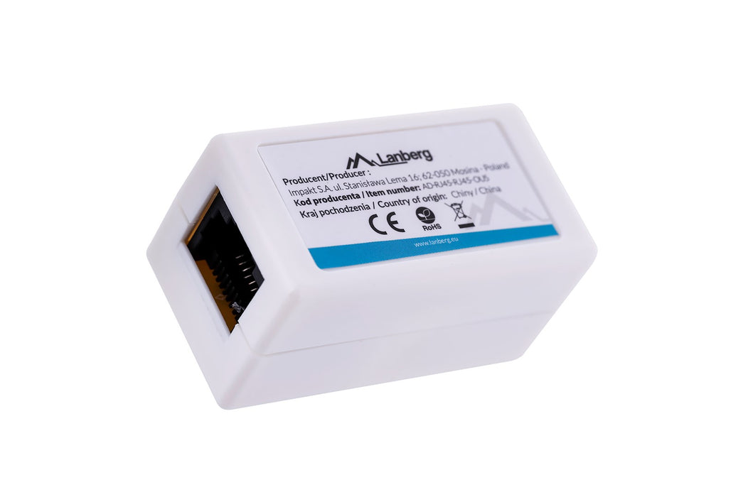 Lanberg RJ-45 inline coupler CAT.5e