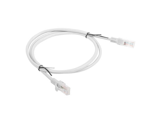 Lanberg patch cord CAT.5E 1m, grey