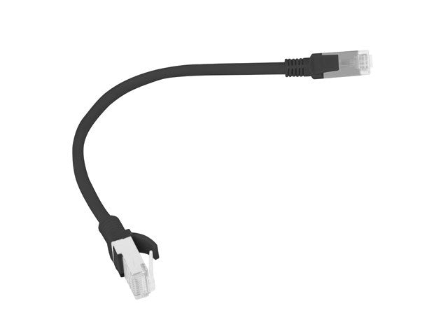 Lanberg patch cord CAT.6 0.25m, black