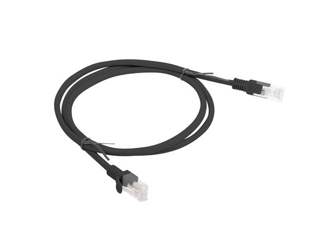 Lanberg patch cord CAT.6 1m, black
