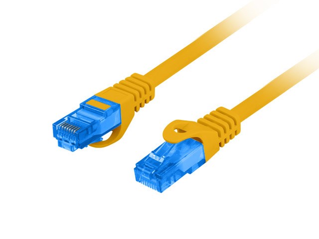 LANBERG PATCHCORD S/FTP CAT.6A 1.5M ORANGE LSZH