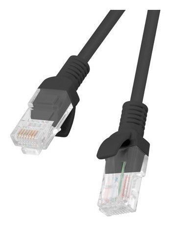 Lanberg PCU5-20CC-0300-BK networking cable Black 3 m Cat5e U/UTP (UTP)