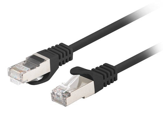 Lanberg PCF6-20CC-0500-BK networking cable Black 5 m Cat6 F/UTP (FTP)