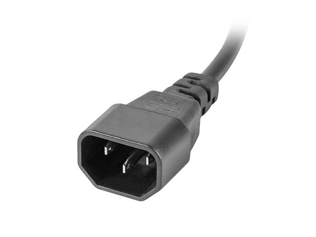 Lanberg power distribution unit (PDU) 19"1U 10A 7 SOCKETS 2M, black