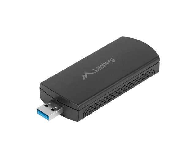 Lanberg USB adapter wireless network card nc-3000-wi ax3000 tri-band 2x internal antennas
