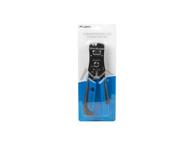 Lanberg crimping tool for RJ45, RJ12, RJ11 + cable tester