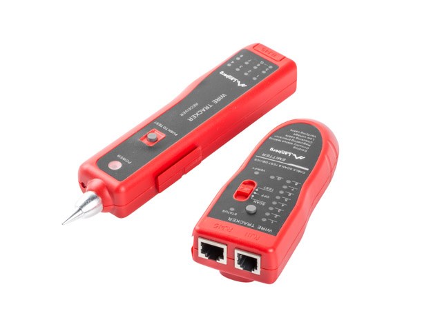 Lanberg multifunctional wire pair tracer RJ-45, RJ-12, RJ-11, coaxial