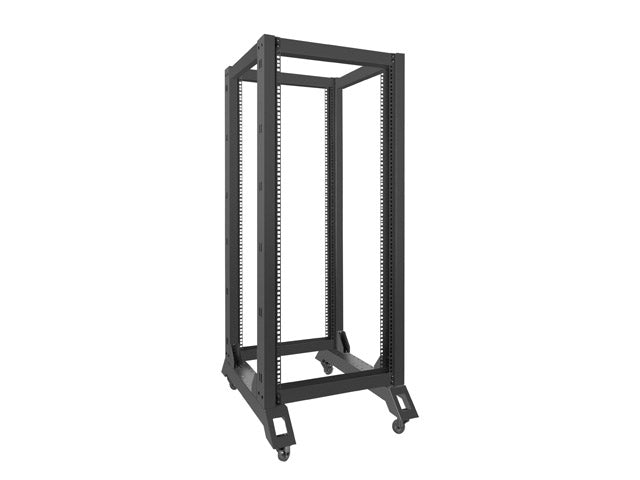 Lanberg open rack 27U  600x800, black