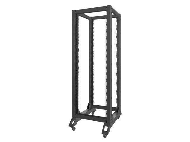 Lanberg open rack 19" 32U  600x800, black