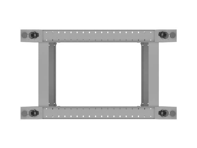 Lanberg open rack 19" 32U  600x800, grey