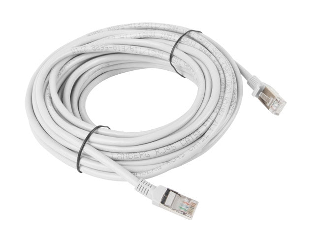 Lanberg patch cord CAT.5E FTP 10m, grey